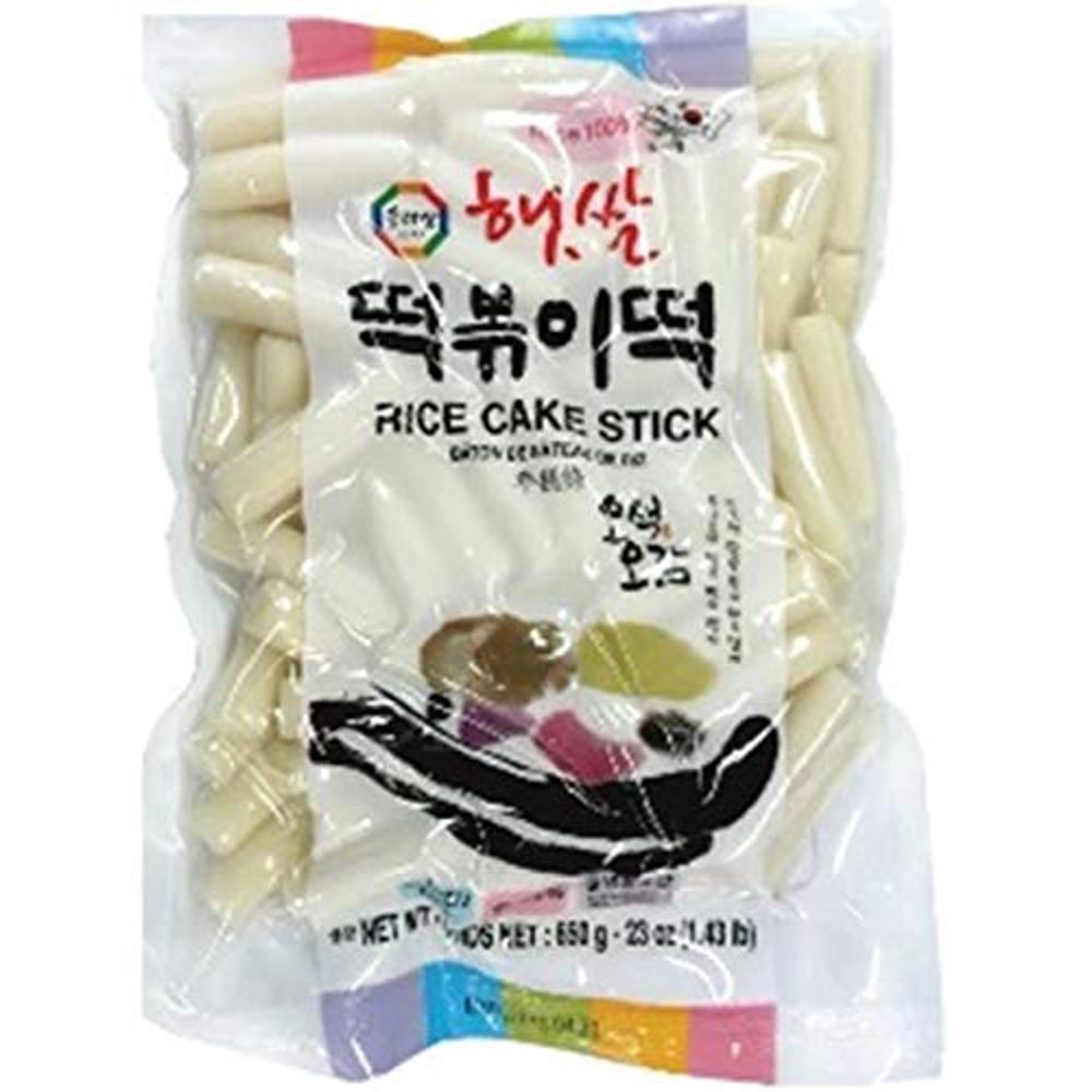 ROM AMERICA Korean Tteokbokki Rice Cake Stick, 23oz/pk (Pack of 1