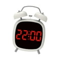 thumbnail image 3 of Luzkey Electronic LED Alarm Digital Alarm Clock Tabletop Clock for Office Dormitory Red, 3 of 8