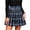 Blue_001, variant on Ediodpoh Plaid Skirts for Women Casual High Waist Pleated A Line Mini School Skirt for Style Fashion and Performance Women's Skirts Red_002 M