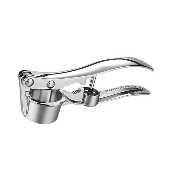 Extra Large Alloy Garlic Press Manual Five-in-One Garlic Crusher for Crushing Mincing Pureeing Garlic Cloves 10 in