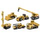 thumbnail image 4 of Vehículo De Construcción De Aleación A Escala 1:64, Juego De 5 Piezas Miniexcavadora Mezcladora Y Modelos (Juguete Resistente), 4 of 7