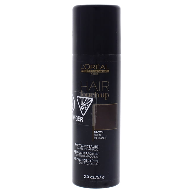 Hair Touch Up Root Concealer Spray - Brown by LOreal Professional for Unisex - 2 oz Hair Color Hair Touch Up Root Concealer Spray - Brown by LOreal Professional for Unisex - 2 oz Hair Color