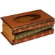 thumbnail image 1 of Caja de pañuelos cosméticos de madera 25,5 * 14,5 * 10 cm Dispensador de pañuelos para pañuelos estándar de madera natural Adepaton LKX-0500, 1 of 4