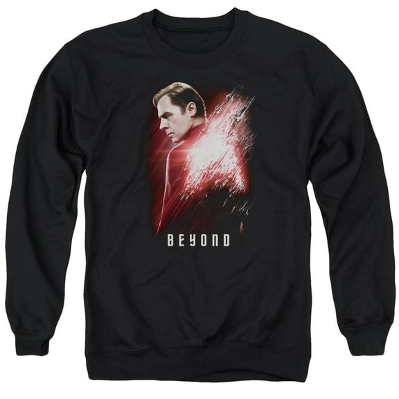 Star Trek Beyond Scotty Poster Adult Crewneck Sweatshirt Black