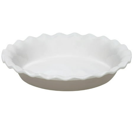 Corningware 9-1/2 in. L Etch Pie Plate Sand