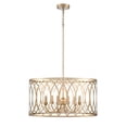 thumbnail image 6 of Millennium Lighting 42106 Arelyn 6 Light 23" Wide Pendant - Painted Modern Gold, 6 of 7