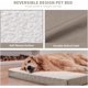 thumbnail image 3 of Dog Crate Bed Washable Dog Beds for Large Dogs, Big Waterproof Orthopedic Dog Bed with Egg Crate Foam Pet Bed Mat, Removable Oxford Cooling Cover, Khaki, 3 of 5