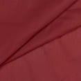 thumbnail image 3 of Ellis Stacey 1.5" Rod Pocket High Quality Fabric Solid Color Window Tailored Tier Pair 56"x24" Merlot, 3 of 4