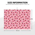 thumbnail image 2 of Sikiie Strawberry and Ladybugs Dish Drying Mat, Kitchen Counter Mat, Self Drying Mat for Kitchen Counter Dish Drying Pad ,for Dishes, Utensils, Pots and Pans（24" x 18"）, 2 of 7
