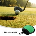 thumbnail image 3 of HONMEET Portable Neoprene Golf Ball Bag Green with Convenient Hook Durable Protective Cover for Golf Storage, 3 of 7