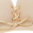 thumbnail image 4 of Women's Wireless Push Up Bra Add Two Cups Bra Sexy Padded Drawstring Bras, 4 of 6
