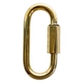 thumbnail image 1 of RCH Hardware QL-BR01-88 Brass Quick Link, 1 Gauge, Polished Brass (2 Pack) 88 Polished Brass, 1 of 2