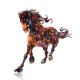 thumbnail image 5 of Qarigey Broches de dibujos animados animales encantadores caballo joyería estilo Retro divertido esmalte solapa Clips bolsa niños niñas Caballo 10piezas Qarigey CBP277648, 5 of 5