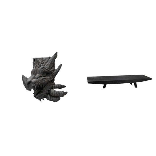 Figura de mesa,Estantería sujetalibros Estatua Sujetalibros,Bandeja para servir,Bandeja para servir fruta,centro de mesa y almacenamiento,Bandeja rectangular de madera para servir,cesta para