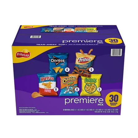 Frito-Lay Premiere Mix Variety Pack Chips, 30 pk.