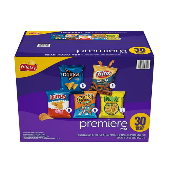 Frito-Lay Premiere Mix Variety Pack Chips, 30 pk.