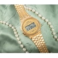 thumbnail image 4 of Casio Youth Vintage Gold Tone Stainless Steel Digital A171WEG-9A Unisex Watch, 4 of 7