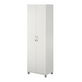 thumbnail image 6 of Systembuild Evolution Lory 24" Utility Storage Cabinet, White, 6 of 14