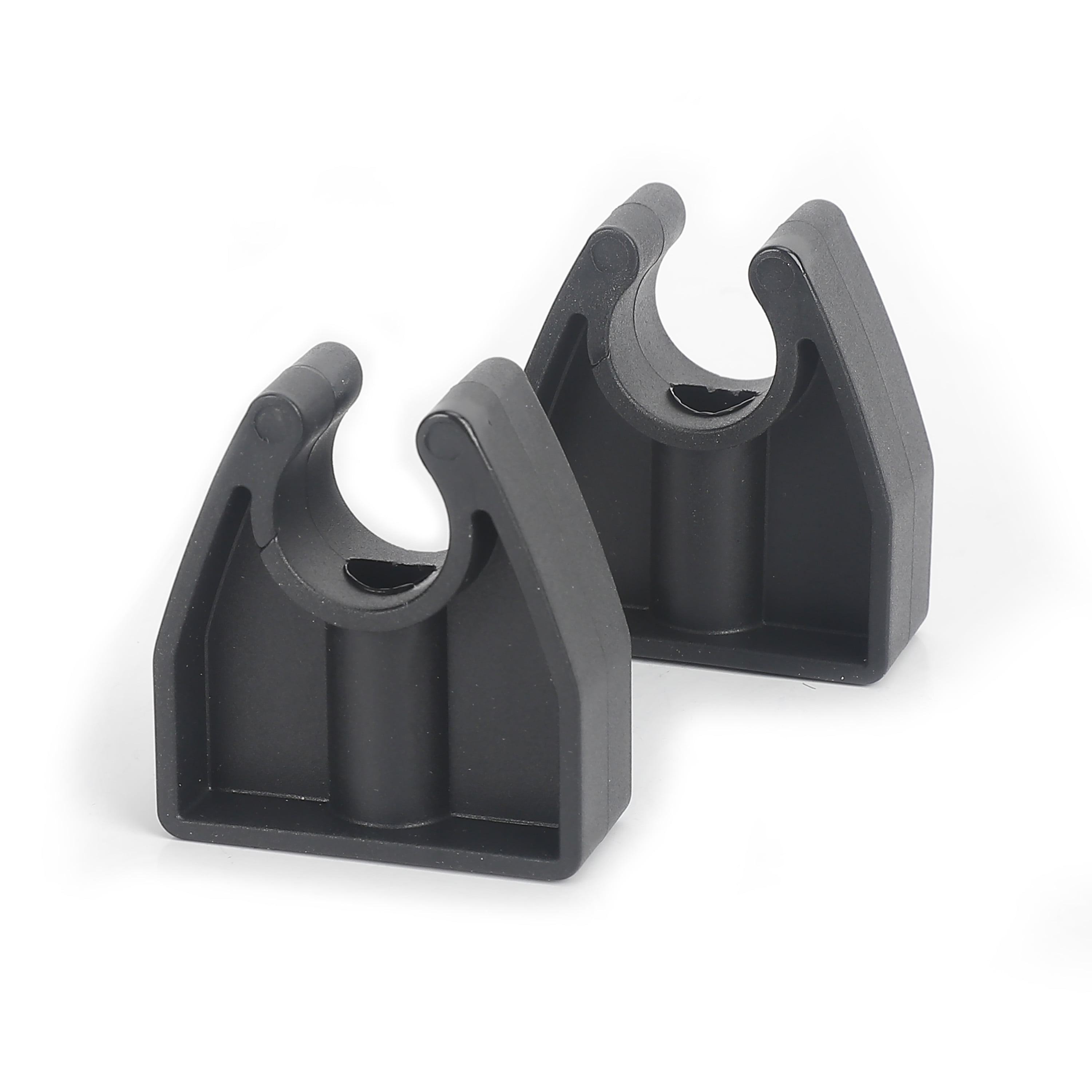 Ozark Trail Marine Boat Pole Light Storage Clips, Black, Model BT6237