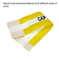 thumbnail image 4 of Unique Bargains Captain's Armband Elastic Arm Band for Soccer Training Red Yellow, 4 of 5