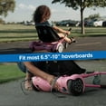 thumbnail image 4 of KKA Hoverboard Kart, Hover Cart, Buggy Attachment for 6.5"/8"/10" Hoverboards, Hoverboard Accessory to Transform Hover boards into Go Karts (Yellow), 4 of 9