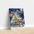 thumbnail image 3 of Merry Christmas and Happy New Year Santa Beagle Holiday Xmas Winter 2025 Vertical Matte Canvas Poster Beagles Dog Lover Gifts Idea Wall Art Home Decor - 00024, 3 of 5