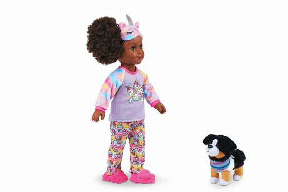 My Life As Poseable Dream Team Captain 18” Doll, Dark Brunette Hair, Green Eyes