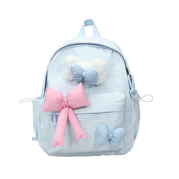 Gyexs School Backpack, Schoolbags for Primary School College Laptop Bookbag, Blue, One Size