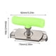 thumbnail image 2 of Abridor de tarros de acero inoxidable para personas mayores con artritis color verde, 2 of 3