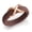 Pack G: Smoke Violet / Rose Gold Metal, variant on ThunderFit Silicone Rings Wedding Bands for Women with Infinity Accent, 6.7mm Wide, 3.4mm Thick, Women's Rubber Engagement Bands, Variety Multipack 1-3