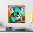 thumbnail image 3 of Koala in Azure Sky - Canvas, 3 of 10