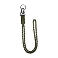 thumbnail image 3 of Paracord Lanyard Carabiner trenzado para actividades al aire libre senderismo para adultos Verde, 3 of 8