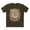 Army, variant on Floral Graphic T-Shirt Unisex 100 Cotton Art Design with Antique Flowers Tee 21