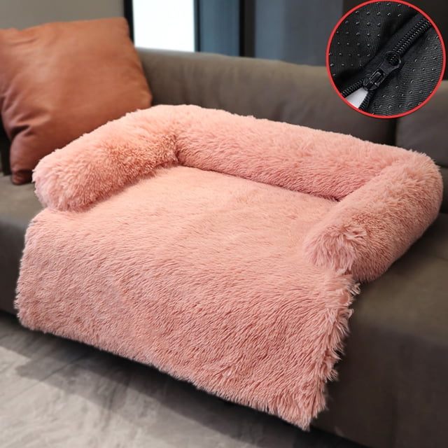 LSLJS Comfortable Plush Kennel Dogs Pet Litter Deep Sleep PV Cat Litter Sleeping Bed