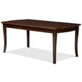 thumbnail image 1 of Baxton Studio Table à Manger Extensible en Noyer Brun Bord de Rivière, 1 of 11