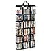 thumbnail image 3 of Made Easy Kit DVD Storage Case - Clear PVC Organizer With Triple-Stitched Handles, Dividers - Stackable, Space-Saving, Fits 40 DVDs - Containers For Movie Discs, Video Games, VHS Tapes, 3 of 4