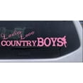 thumbnail image 1 of Ladies Love Country Boys Car or Truck Window Decal Sticker, 1 of 1