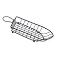 thumbnail image 4 of Miangastore Household Bread Basket Boat-shaped Fruit Basket Small Mesh Storage Basket, 4 of 8