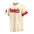 thumbnail image 2 of Men's Los Angeles Angels Baseball Jersey OHTANI 17# TROUT 27# RENDON 6# Adult Replica Player Name Navy Jersey, 2 of 4