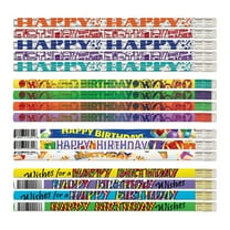 Musgrave Pencil Company Teacher Birthday Pencils Assortment, Pack of 144