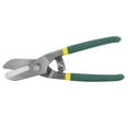 thumbnail image 4 of Tijeras de acero, tijeras de hojalatero largas y rectas, cortadora eléctrica con agarre cómodo, tijeras de metal resistentes de 8" para cortar láminas de metal, materiales duros y jardinería., 4 of 8