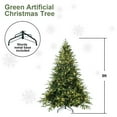 thumbnail image 5 of Staroneda 4ft Pre-Lit Artificial Christmas Tree with 150 Warm White Lights, 856 PE+PVC Branch Tips and Foldable Metal Stand, 5 of 5