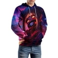 thumbnail image 7 of Himiko Toga Unisex Sweatshirts Loose Pullover Sweater Hooded Hoodie 3D Printing Jacket Winter Fall Clothes L, 7 of 7