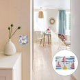 thumbnail image 7 of Yayeee Toggle Light Switch Wall Plate 2-Gang 4.56"x4.48" Decorative Outlet Cover, Pink Hand Drawn Sailboats, 7 of 7