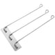 thumbnail image 3 of Foldable Clothes Rack Swivel Hand Towel Bar Wall Mount Bath Towel Rack Bathroom Towel Holder Towel Bar Kitchen Towel Drying Rack, 3 of 4