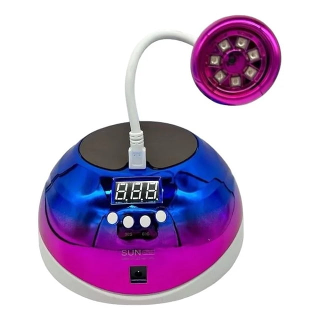 LÁMPARA PARA UÑAS- MANICURE SECADO RÁPIDO SUN YC-57C 268 W TORNASOL