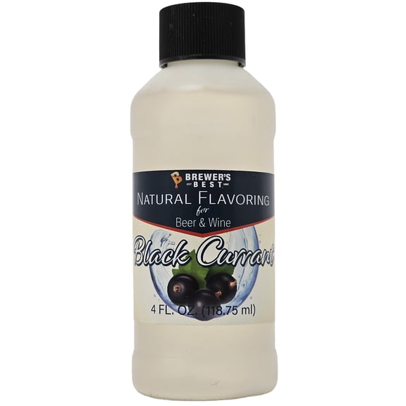 Brewer's Best Natural Beer and Wine Fruit Flavoring (Black Currant)