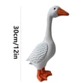 thumbnail image 2 of JWZZYD Desk Goose, 7 Inch Mini Desktop Goose Statue, Desk Goose Key Holder Decor, Funny Office Decor & Cute Home Desk Decoration Gift for Office Living Room Bookshelf & Coffee Table, 2 of 6