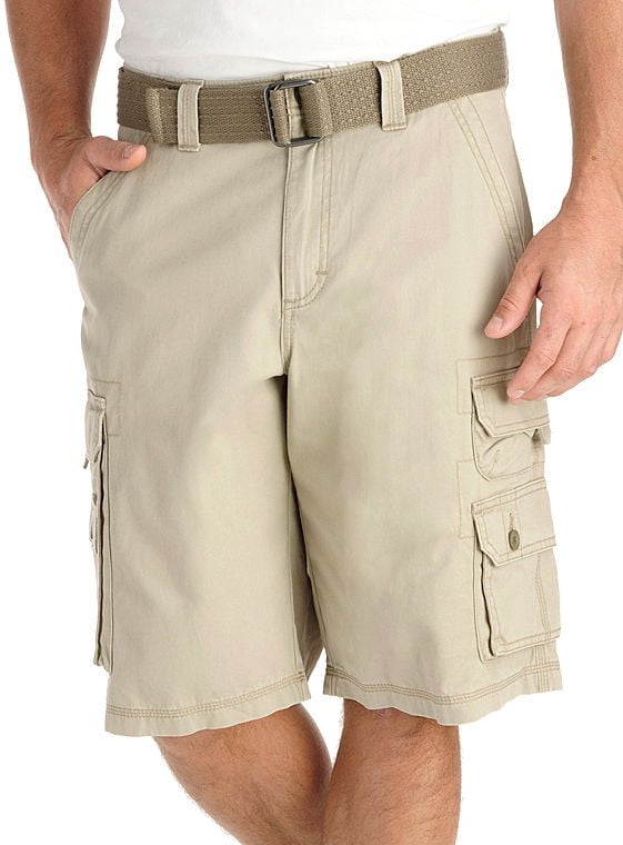 lee dungarees shorts with cell phone pocket