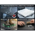thumbnail image 4 of TRUXEN Coque Rigide à 3 Volets pour Caisse de Camion, Tonneau, Imperméable, Profil Bas, Compatible avec GMC 1500 (2007-2013), 4 of 8